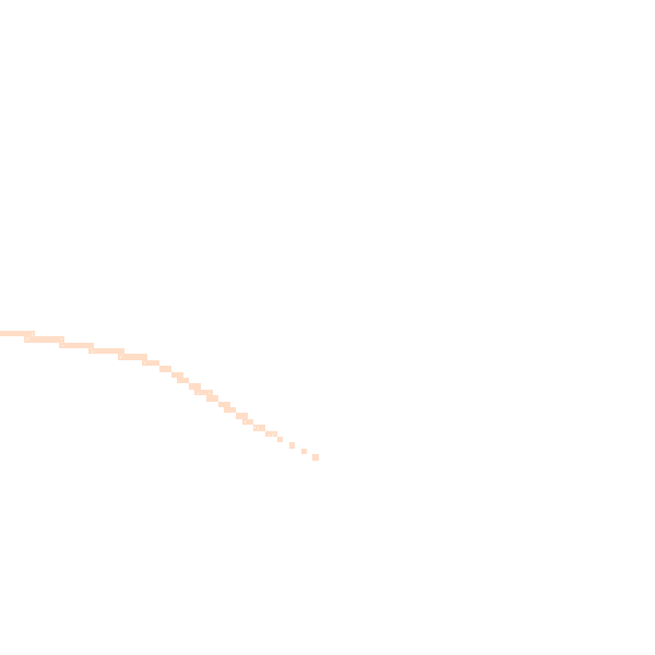 Night-time road noise heatmap for PE3 8SG
