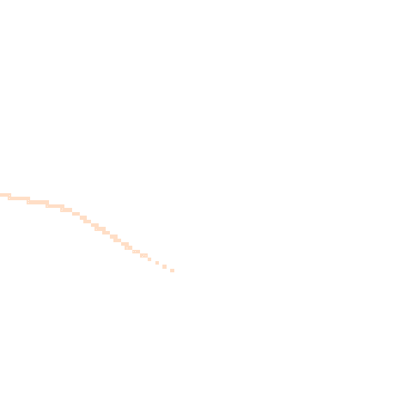Night-time road noise heatmap for PE3 8SH
