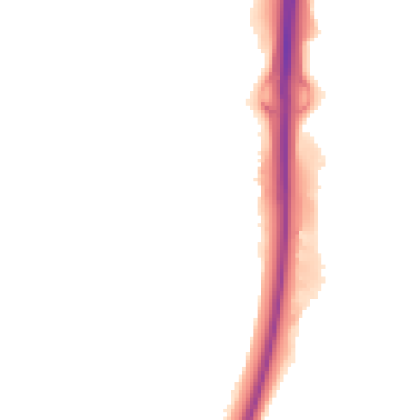 Night-time road noise heatmap for PE3 9XF