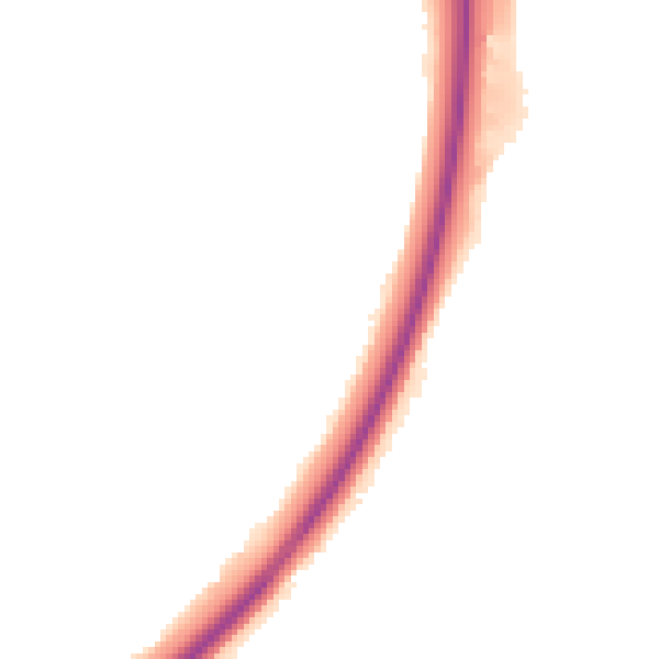 Night-time road noise heatmap for PE3 9YL