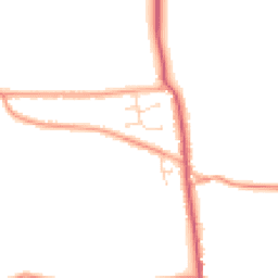 Daytime road noise heatmap for PE32 1AA