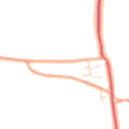Daytime road noise heatmap for PE32 1AF