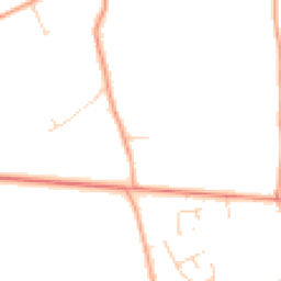 Daytime road noise heatmap for PE32 1AL