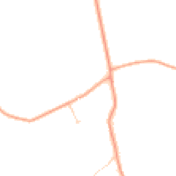 Daytime road noise heatmap for PE32 1AR