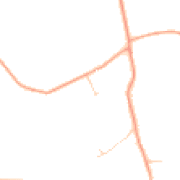 Daytime road noise heatmap for PE32 1AS