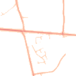 Daytime road noise heatmap for PE32 1AT