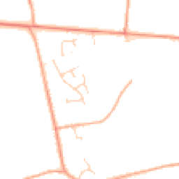 Daytime road noise heatmap for PE32 1AX