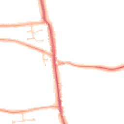 Daytime road noise heatmap for PE32 1BD