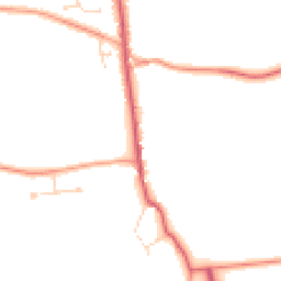 Daytime road noise heatmap for PE32 1BG