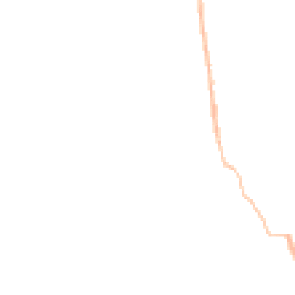 Night-time road noise heatmap for PE32 1BL