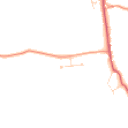 Daytime road noise heatmap for PE32 1BN