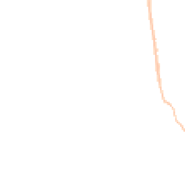 Night-time road noise heatmap for PE32 1BN