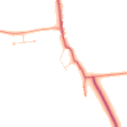 Daytime road noise heatmap for PE32 1BQ