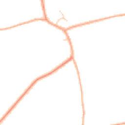 Daytime road noise heatmap for PE32 1DB