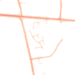 Daytime road noise heatmap for PE32 1DH