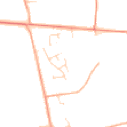 Daytime road noise heatmap for PE32 1DJ