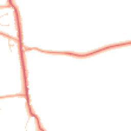 Daytime road noise heatmap for PE32 1DN