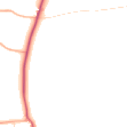 Daytime road noise heatmap for PE32 1DP