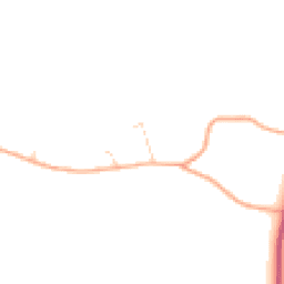 Daytime road noise heatmap for PE32 1DT