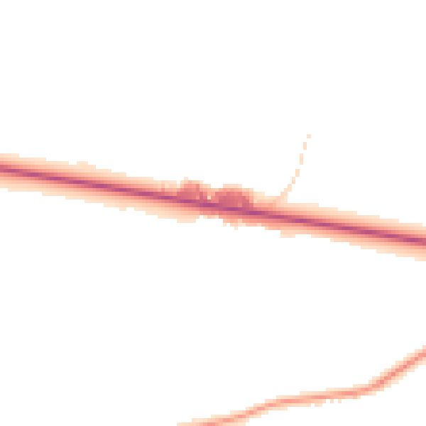 Daytime road noise heatmap for PE32 1ER