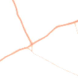 Daytime road noise heatmap for PE32 1FU