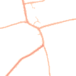 Daytime road noise heatmap for PE32 1FX