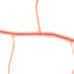 Daytime road noise heatmap for PE32 1LS