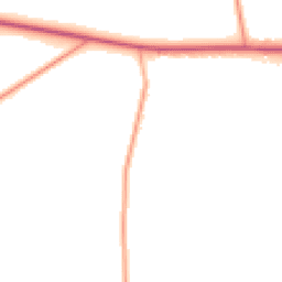 Daytime road noise heatmap for PE32 1LX