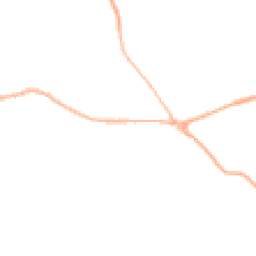 Night-time road noise heatmap for PE32 1PF