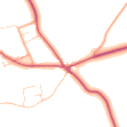 Daytime road noise heatmap for PE32 1PG