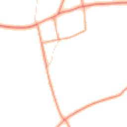 Daytime road noise heatmap for PE32 1UA