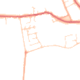 Daytime road noise heatmap for PE32 1UN