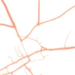 Daytime road noise heatmap for PE32 2BE