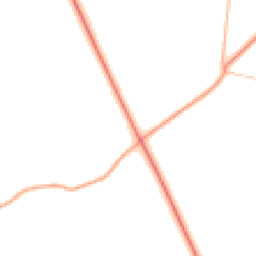 Daytime road noise heatmap for PE32 2BN