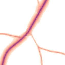 Daytime road noise heatmap for PE32 2BX