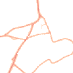 Daytime road noise heatmap for PE32 2GH