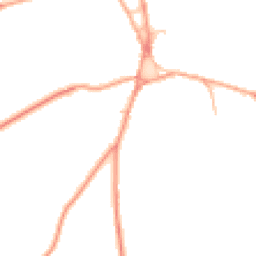 Daytime road noise heatmap for PE32 2HD