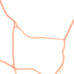 Daytime road noise heatmap for PE32 2LR