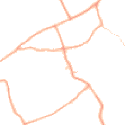 Daytime road noise heatmap for PE32 2ND