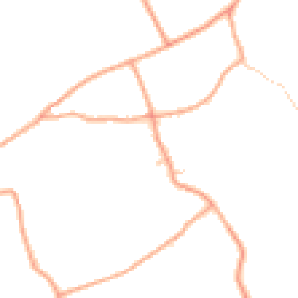 Daytime road noise heatmap for PE32 2ND