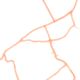 Daytime road noise heatmap for PE32 2NG