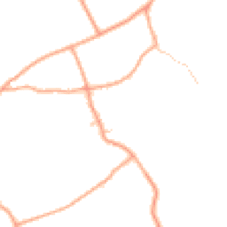 Daytime road noise heatmap for PE32 2RR