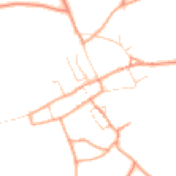 Daytime road noise heatmap for PE32 2XF