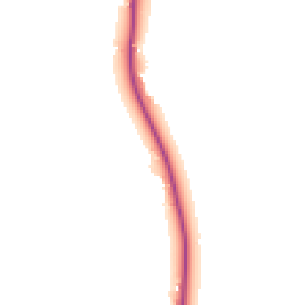 Night-time road noise heatmap for PE33 0AZ