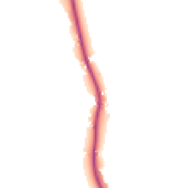 Night-time road noise heatmap for PE33 0BD