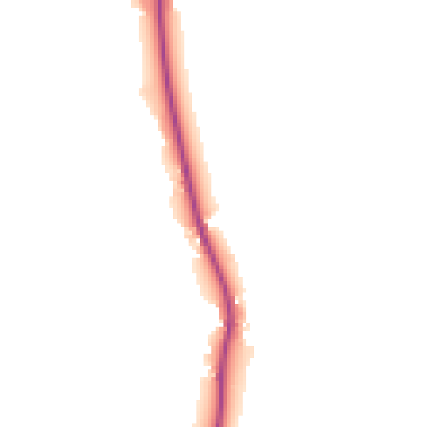 Night-time road noise heatmap for PE33 0FB