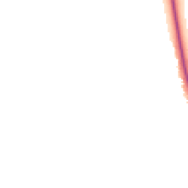Night-time road noise heatmap for PE33 0QA