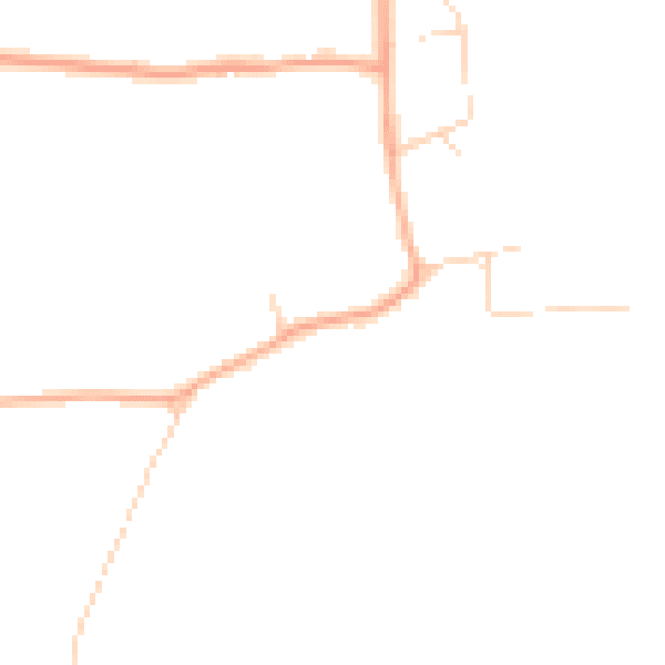 Daytime road noise heatmap for PE33 0RD