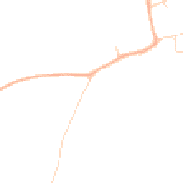 Daytime road noise heatmap for PE33 0RF