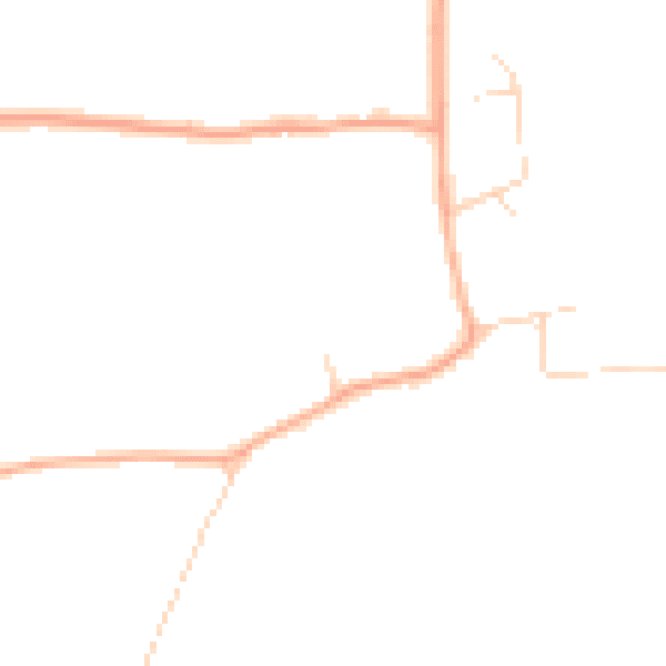 Daytime road noise heatmap for PE33 0XA